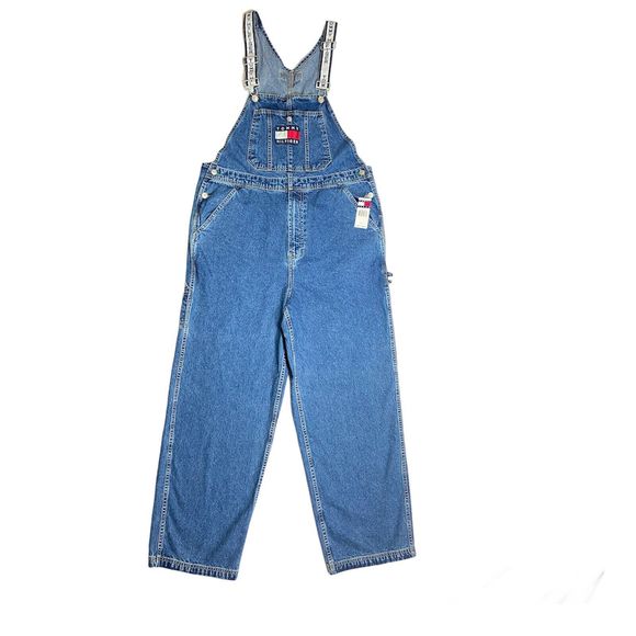 Tommy Hilfiger Other - Tommy Hilfiger Bib Overalls Vintage Mens Large Blue Carpenter Workwear 90s Y2K